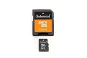 Flashram & USB Flash Drives - Intenso Micro SD Card w/ Adapter - 16GB - 3403470