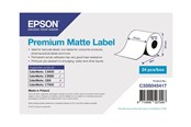 Papper, Fotopapper & Etiketter - Epson Premium Matte label continuous paper - C33S045417