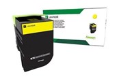 Skrivartillbehör-bläck-toner - Lexmark Ink Cartridge - Tonerkassett Yellow - 70C20Y0