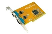 Nätverkskort (adaptrar osv.) - Sunix SER5037A - seriell adapter - 2 portar - SER5037A