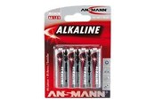 Battery - ANSMANN Mignon batteri - AA - alkaliskt x 4 - 5015563