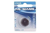 Battery - ANSMANN batteri - CR2016 - Li - 5020082