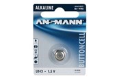 Battery - ANSMANN batteri - LR43 - alkaliskt - PBIA16