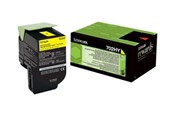 Skrivartillbehör-bläck-toner - Lexmark 702HY / 70C2HY0 Yellow Return Program Toner - Tonerkassett Yellow - 70C2HY0