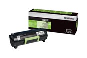 Skrivartillbehör-bläck-toner - Lexmark 50F2X0E / 502XE High Capacity - Tonerkassett Svart - 50F2X0E
