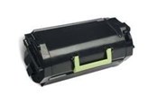 Skrivartillbehör-bläck-toner - Lexmark 62D2H0E Black Toner - Bläckpatroner / papper uppsättningar Svart - 62D2H0E