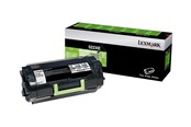 Skrivartillbehör-bläck-toner - Lexmark 52D2X0E Black Toner - Toner med olja tappar Svart - 52D2X0E