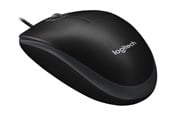 Mus - Logitech B100 Optical USB Mouse - mus - Mouse - Optic - 3 knappar - Svart - 910-003357