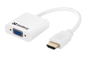 Displaykabel - Sandberg HDMI to VGA+Audio Converter videokonvert - 508-77