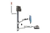 Monitorfäste - Ergotron LX Sit-Stand Wall Mount System - monteri - 45-359-026