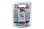 Battery - ANSMANN Extreme Lithium 9-V-Block - batteri - 9V - 5021023