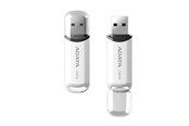 USB-minne - A-Data DashDrive C906 - Vit - 32GB - USB-minne - AC906-32G-RWH