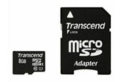 Flashram & USB Flash Drives - Transcend MicroSDHC UHS-I Premium - 8GB - TS8GUSDU1