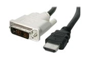 Displaykabel - StarTech.com HDMI to DVI-D Cable - videokabel - HDMI - HDDVIMM3M