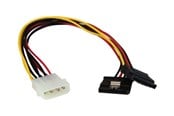 Strömkabel (intern) - StarTech.com LP4 to 2x Latching SATA Power Y Cable Sp - PYO2LP4LSATA