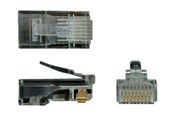 Nätverkskabel - StarTech.com Cat5e RJ45 Stranded Modular Plug Connect - 0cm - CRJ4550PK