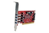 Controller - StarTech.com 4 Port PCI SuperSpeed USB 3.0 Adapter Ca - PCIUSB3S4