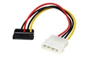 Strömkabel (intern) - StarTech.com 4 Pin Molex to Left Angle SATA Power Cab - SATAPOWADPL