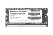 RAM - Patriot for Ultrabook - minne - 8 GB - SO DIMM 2 - PSD38G1600L2S