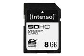 Flashram & USB Flash Drives - Intenso Class 10 - flash-minneskort - 8 GB - SDH - 3411460