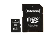 Flashram & USB Flash Drives - Intenso Class 10 - flash-minneskort - 4 GB - mic - 3413460