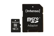 Flashram & USB Flash Drives - Intenso Class 10 - flash-minneskort - 4 GB - mic - 3413470