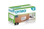 Papper, Fotopapper & Etiketter - DYMO LW-originalfraktetiketter med stor kapacitet | 59 mm × 102 mm | 2 rullar med 575 etiketter - S0947420