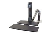 Monitorfäste - Ergotron WorkFit-A Single LD with Worksurface+ - 24-317-026