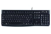 Tangentbord - Logitech K120 - tangentbord - Tangentbord - Engelska - Svart - 920-002524