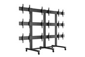 Väggfäste, AV-Möbel - Multibrackets M Public Video Wall Stand 9-Screens - st - Max 360 kg - recommended for 55" - 7350022739734