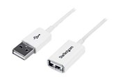 USB-kabel - StarTech.com USB 2.0 Extension Cable A to A - USB-för - USBEXTPAA1MW