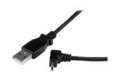 USB-kabel - StarTech.com Micro USB Cable - A to Up Angle Micro B - USBAUB2MU