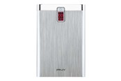 PowerBank - PNY PowerPack Digital 7800 - 7800mAh PowerBank - Silver - 7.8 Wh - P-B7800-14S02-RB