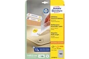 Papper, Fotopapper & Etiketter - Avery Avtagbara universaletiketter, För alla skrivare, 25,4 x 10 mm, Vit - L4731REV-25