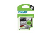Papper, Fotopapper & Etiketter - DYMO D1 tejp Permanent Polyester 19 mm x 5.5 m kassett, svart på vit - S0718070