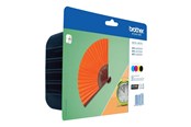 Skrivartillbehör-bläck-toner - Brother LC129XLVALBP / LC 129XLVALBP Value Pack 4-Pack Ink - Bläckpatron Blå - LC129XLVALBP