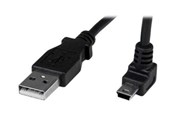 USB-kabel - StarTech.com Mini USB Cable - A to Up Angle Mini B - USBAMB1MU