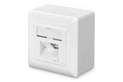 Nätverks tillbehör - DIGITUS DN-9006-N - strömuttag för ytmontering - DN-9006-N