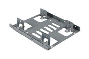 Hårddisk, tillbehör - StarTech.com Dual 2.5" SATA Hard Drive to 3.5" Bay Mo - BRACKET25X2