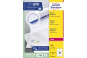 Papper, Fotopapper & Etiketter - Avery Etiketter med QuickPeel™ och Ultragrip, Precisa utskifter, enkel avtagning och påklistring, 99,1 x 57 mm, Laserskrivare - L7173-100