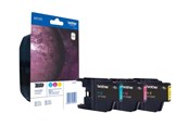 Skrivartillbehör-bläck-toner - Brother LC1220RBWBP - Bläckpatron Blå - LC1220RBWBP