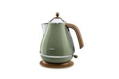 Vattenkokare - DeLonghi Vattenkokare Icona Vintage - KBOV 2001 - Oliven - 2000 W - KBOV 2001 GR