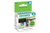 Papper, Fotopapper & Etiketter - DYMO Små LabelWriter originaletiketter | 13 mm × 25 mm | Självhäftande | Rulle med 1000 Etiketter - S0722530