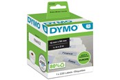 Papper, Fotopapper & Etiketter - DYMO LabelWriter-originaletiketter för hängmappar | 12 mm × 50 mm | Rulle med 220 etiketter - S0722460
