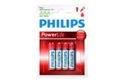 Battery - Philips Power Life LR03P4B - batteri - AAA - alk - LR03P4B/10