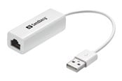 Nätverkskort (adaptrar osv.) - Sandberg USB to Network Converter - nätverksadapt - 133-78