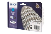 Skrivartillbehör-bläck-toner - Epson 79 - Ink (T7912) - Bläckpatron Blå - C13T79124010