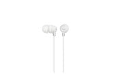 Hörlurar / Headset - Sony MDR-EX15AP - In-ear - Mikrofon - Vit - MDREX15APW.CE7