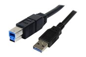 USB-kabel - StarTech.com SuperSpeed USB 3.0 Cable A to B - USB-ka - USB3SAB3MBK