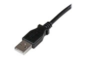 USB-kabel - StarTech.com USB 2.0 A to Left Angle B Cable - USB-ka - USBAB1ML
